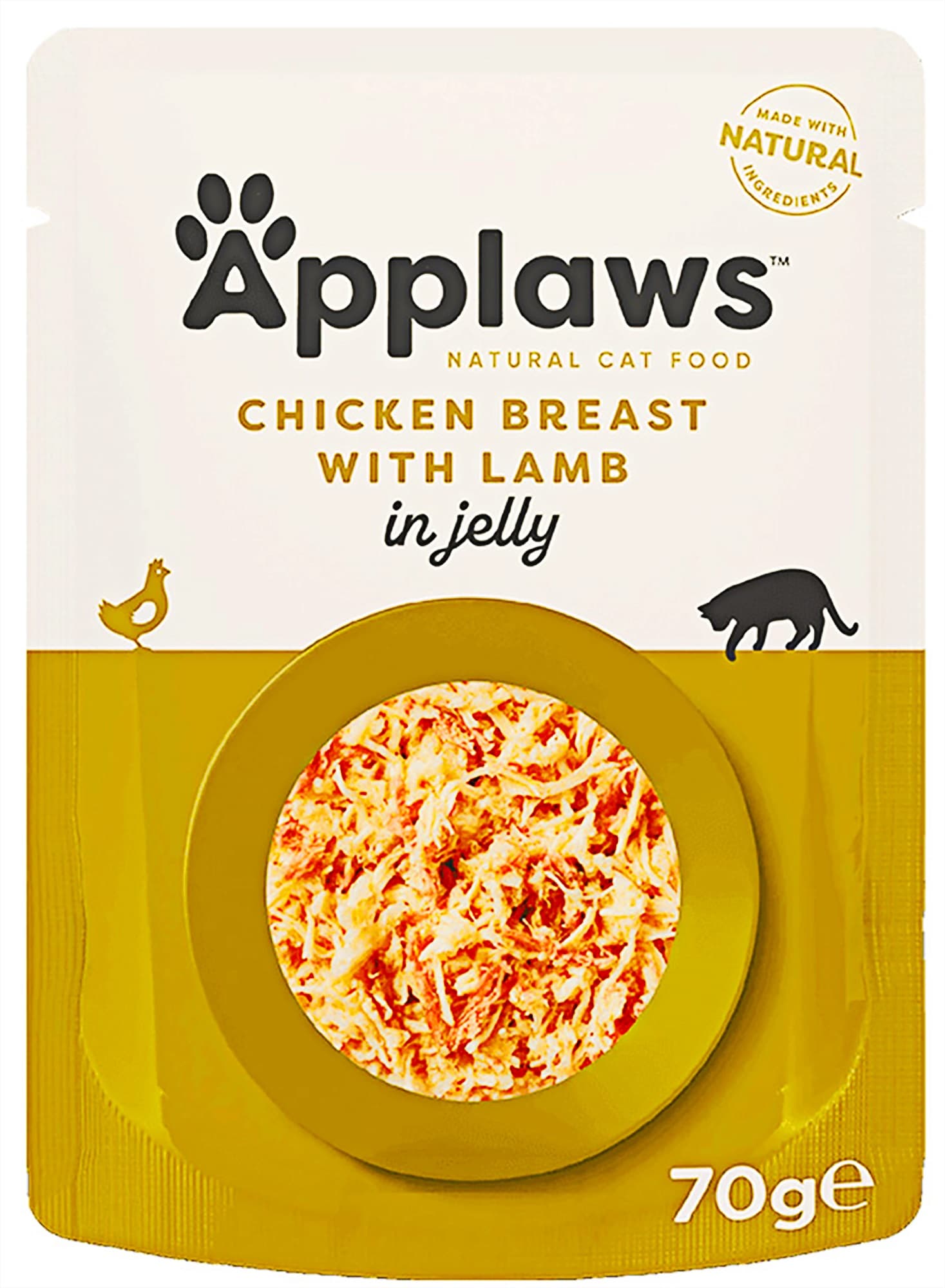 Applaws Cat Jelly kapsička kuřecí prsa s jehněčím pro kočky