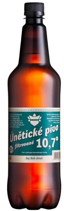 Únětický pivovar Únětické pivo 10,7° filtrované