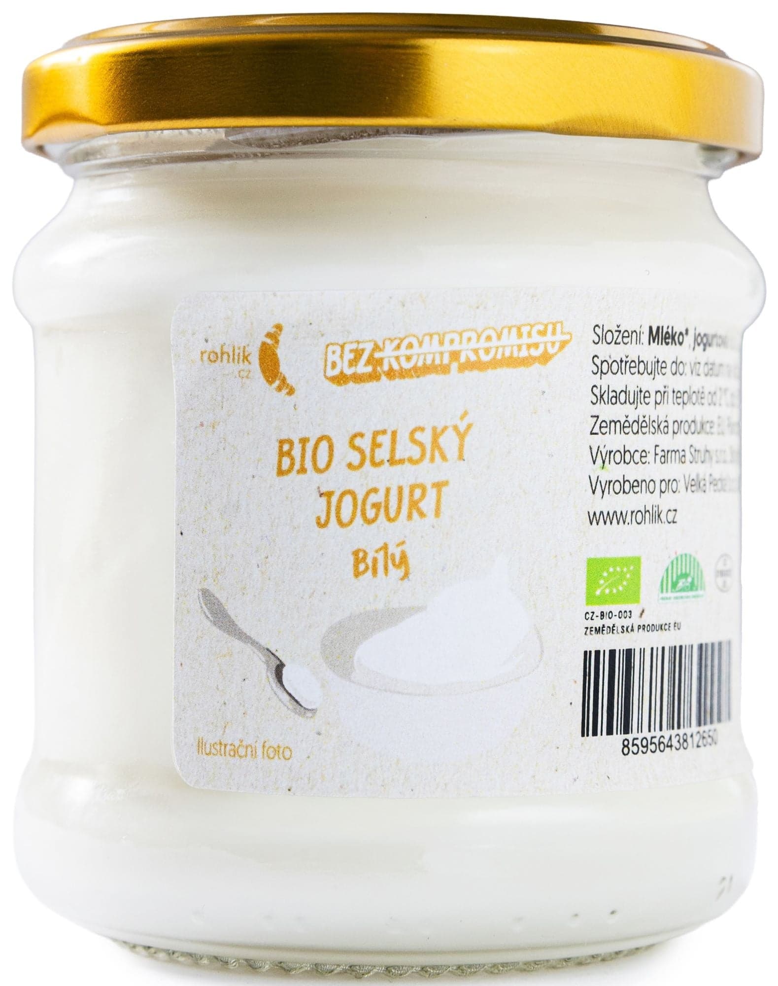 BIO Selský jogurt bílý