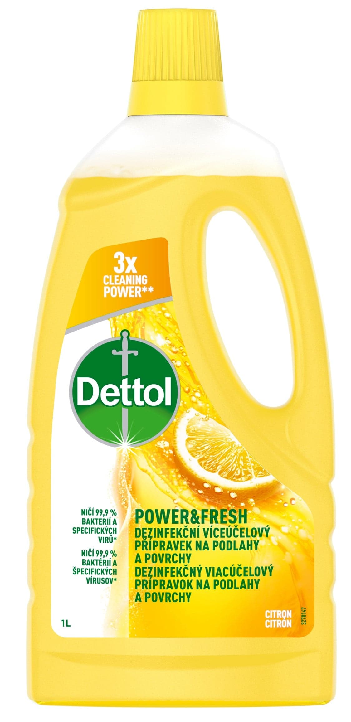Dettol Dezinfekční víceúčelový přípravek na podlahy a povrchy – citron