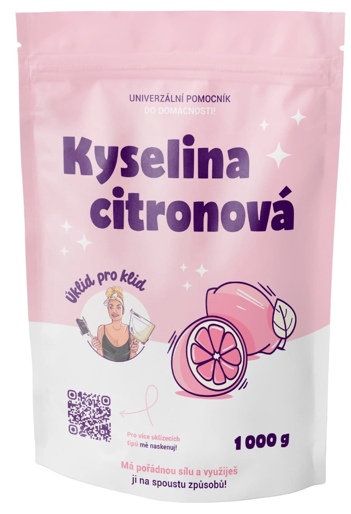 Úklid pro klid Kyselina citrónová