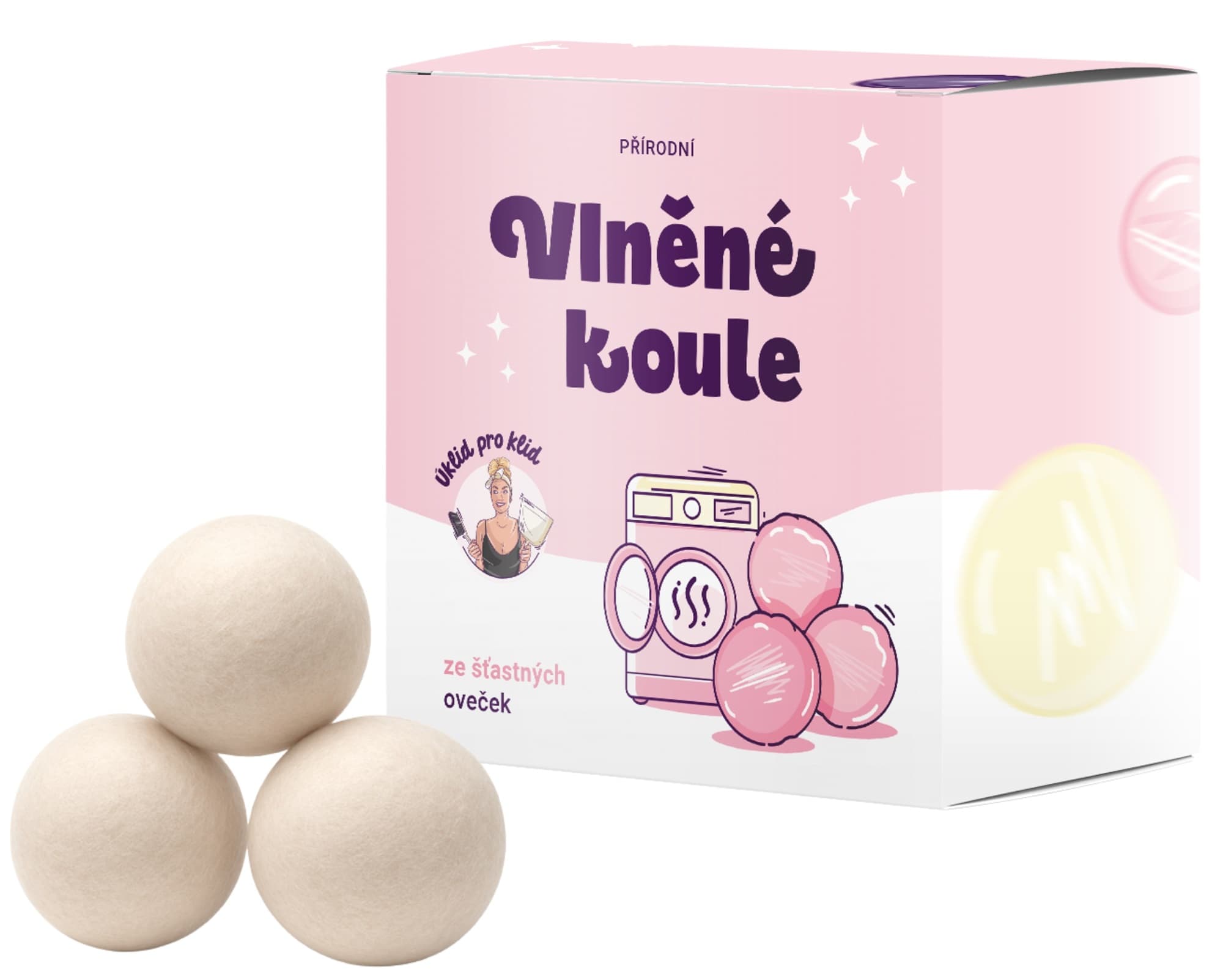 Úklid pro klid Vlněné koule do sušičky