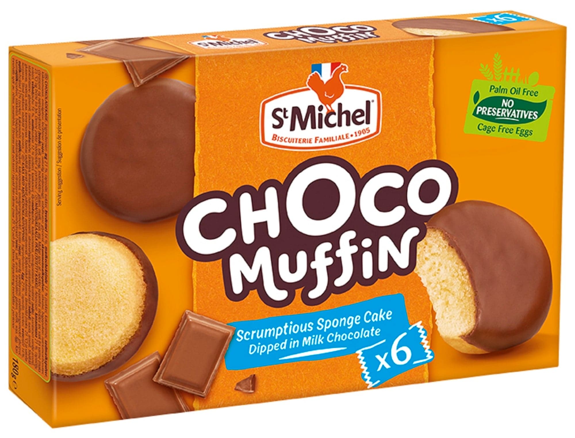 St. Michel Čokoládové muffiny