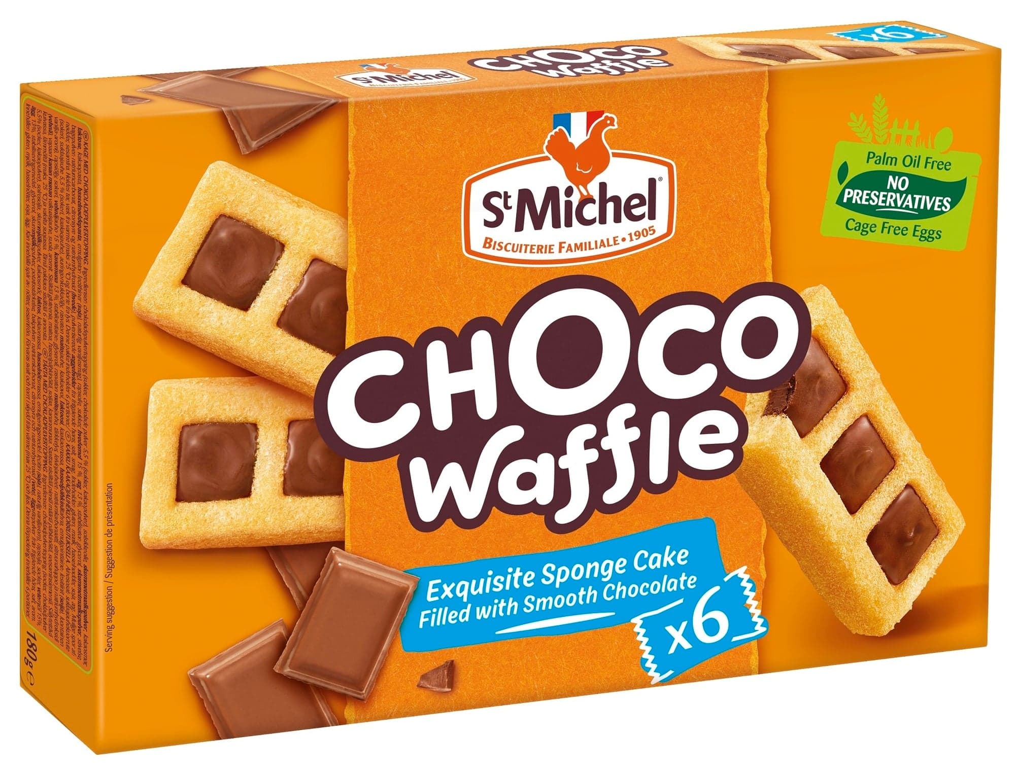 St. Michel Čokoládové vafle