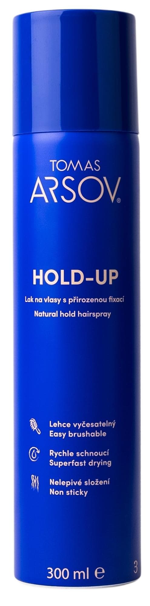 Tomas Arsov Hold-Up lak na vlasy s přirozenou fixací