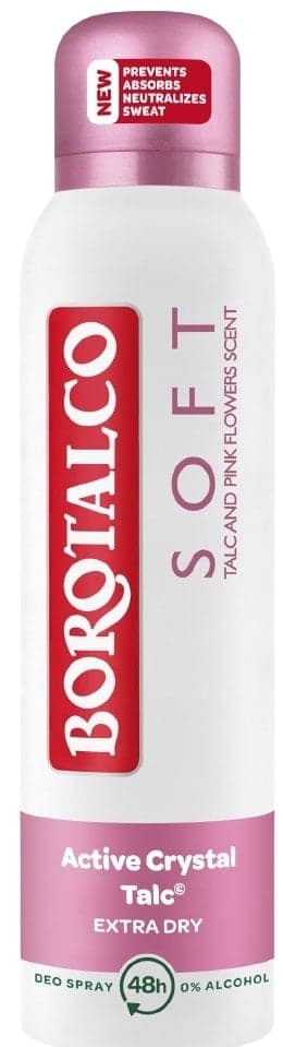 Borotalco Soft deodorant sprej 48h
