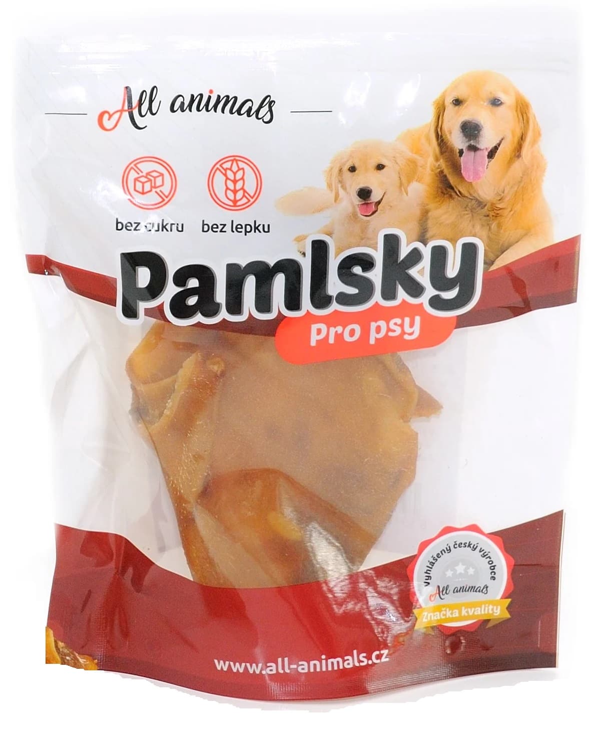 All Animals Ucho vepřové pro psy 200 g
