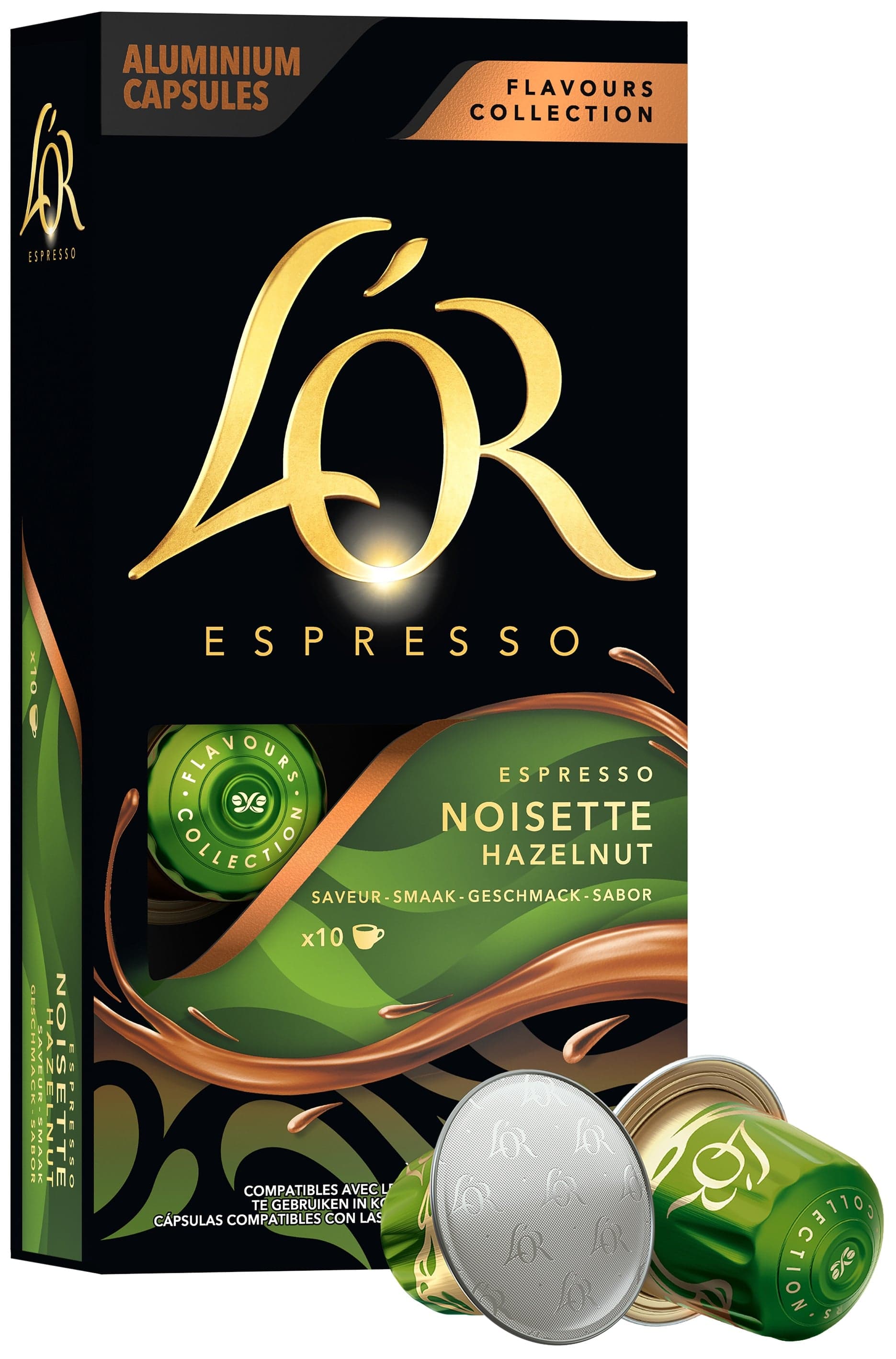 L'OR Espresso Hazelnut kapsle pro kávovary Nespresso Original