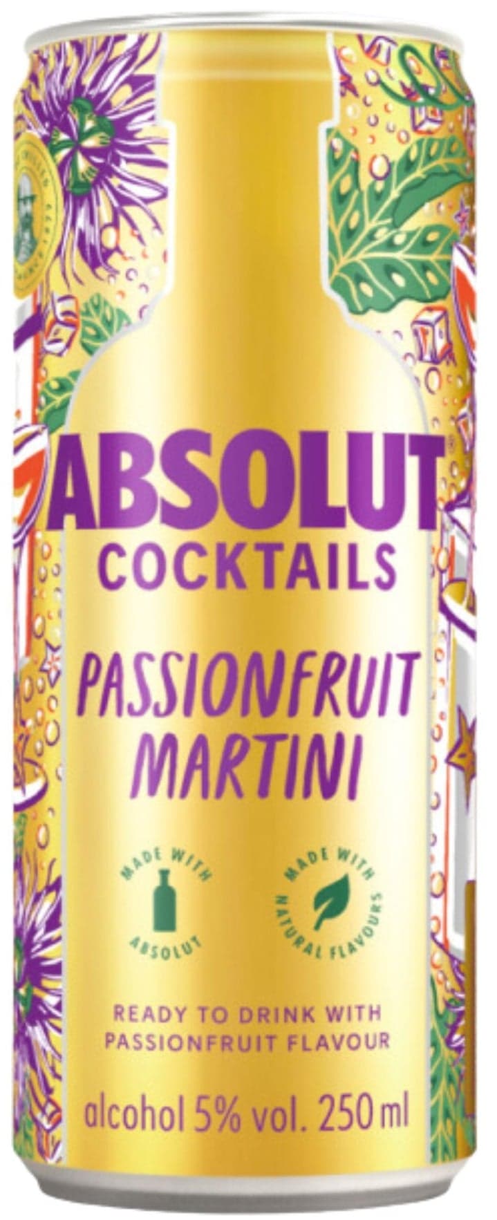 Absolut Cocktail Passionfruit Martini 5% obj. plech