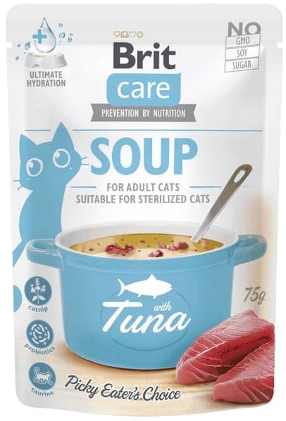 Brit Care Tuna polévka pro kočky