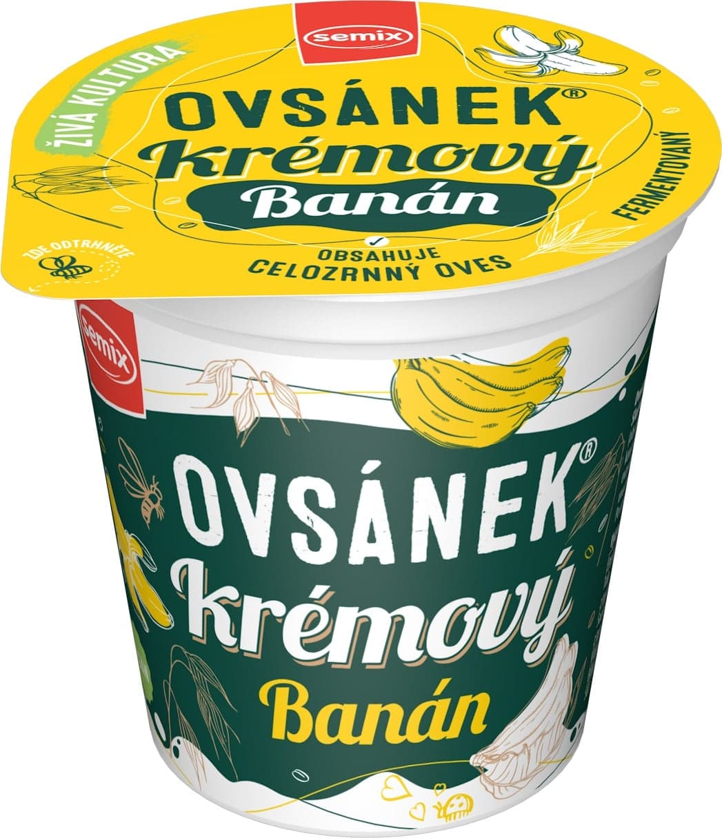 Semix Ovsánek krémový banán