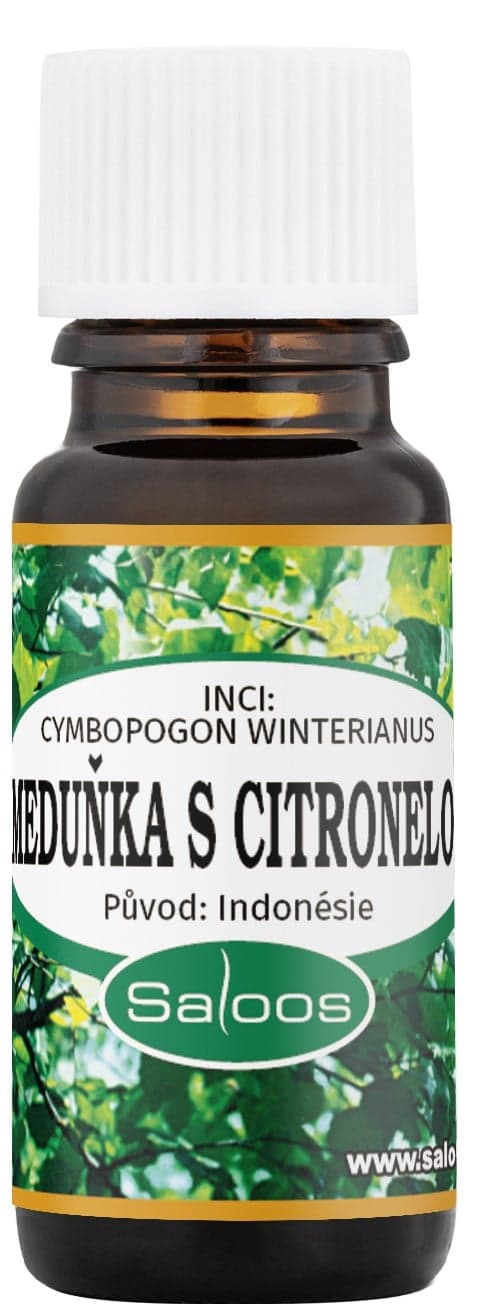 Saloos Meduňka s citronelou esenciální olej