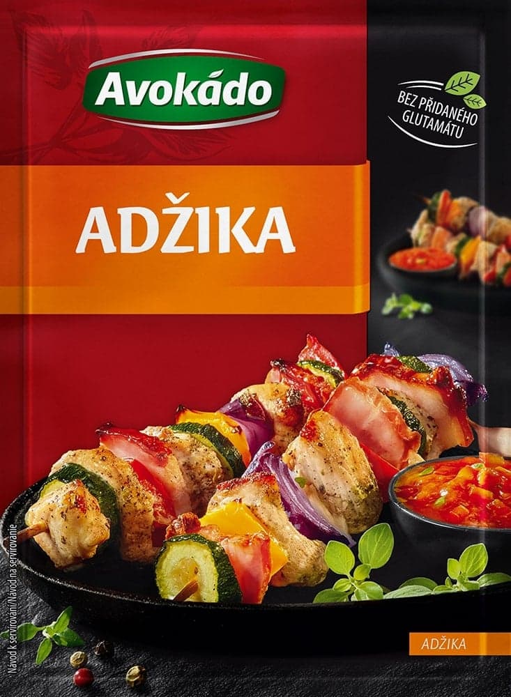 Avokádo Adžika koření