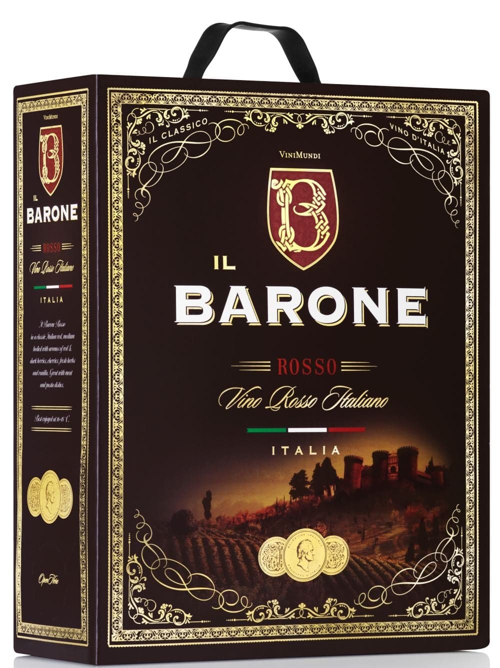 IL Barone červené víno BIB 3 l