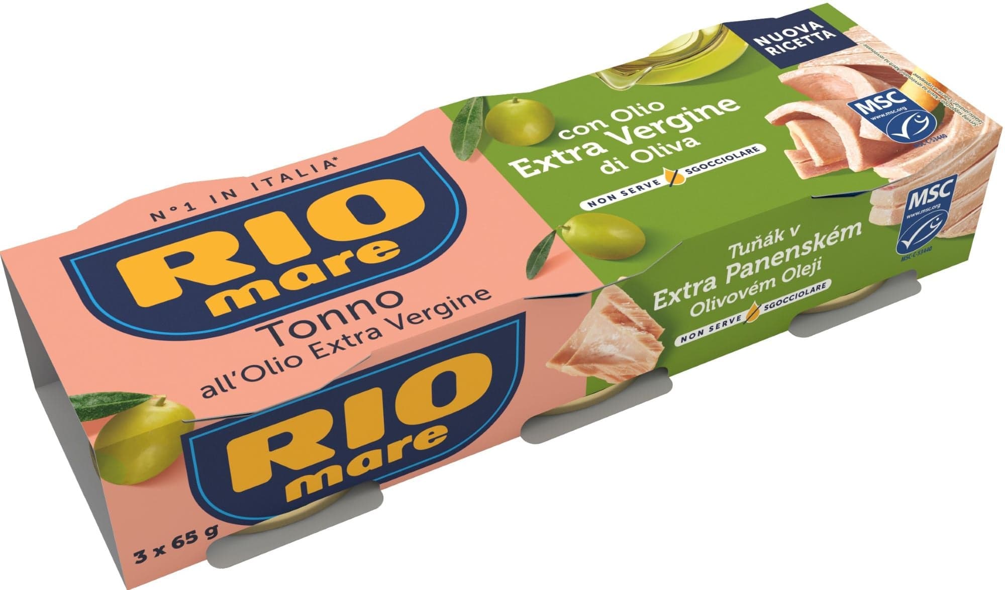 Rio Mare Tuňák v extra panenském olivovém oleji 3×52 g