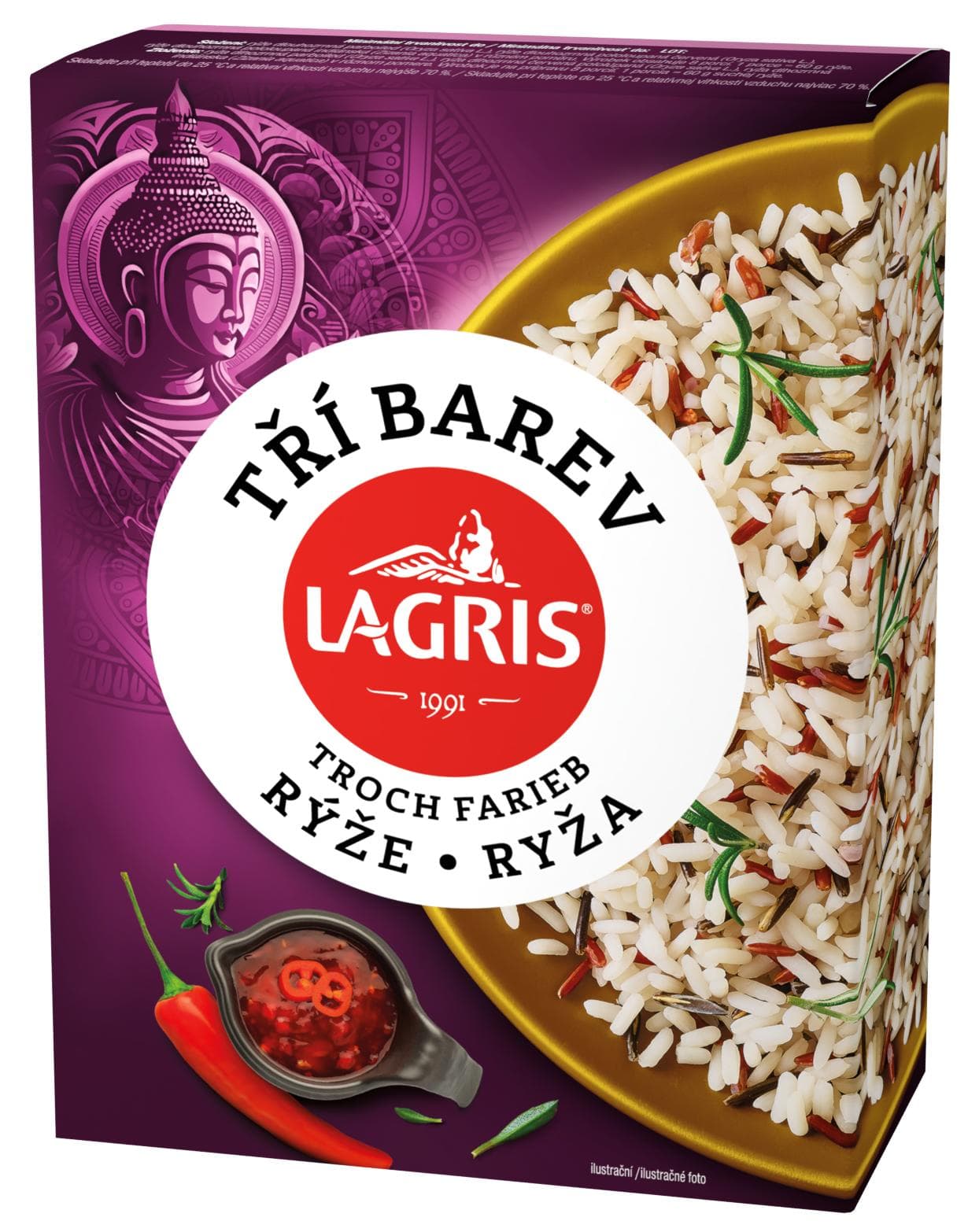 Lagris Rýže směsná tří barevná 500 g