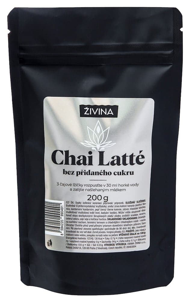 Živina Chai Latté směs bez přidaného cukru 200 g