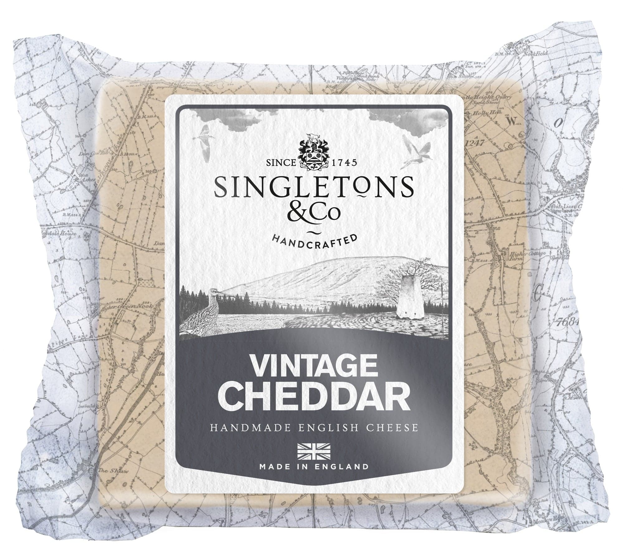 Singletons Vintage bílý čedar bloček 200 g