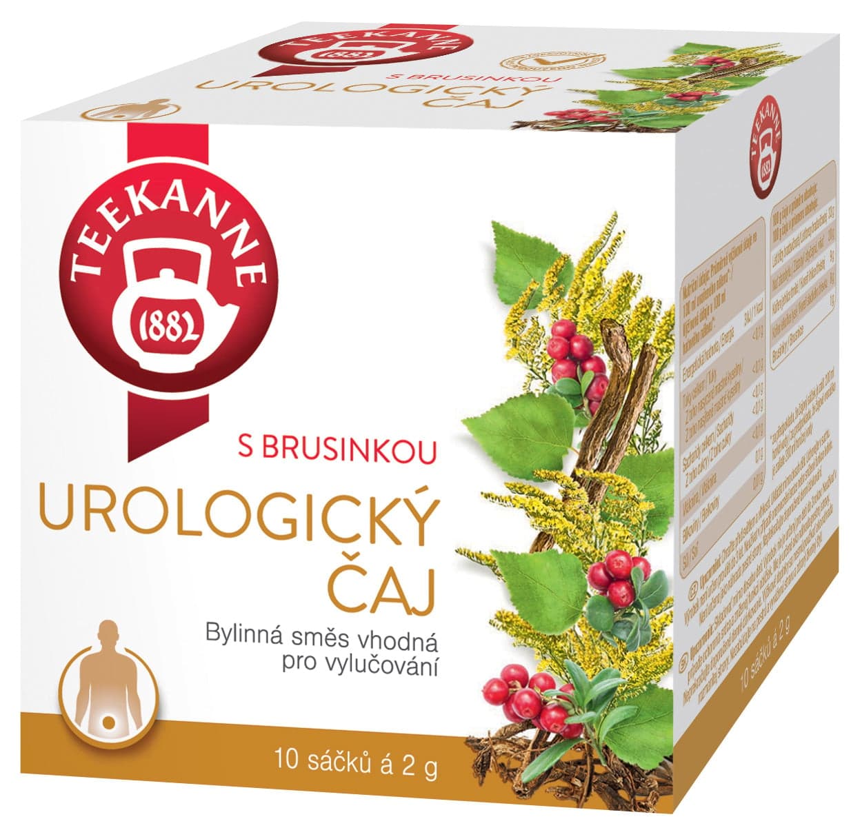 Teekanne Urologický čaj s brusinkou