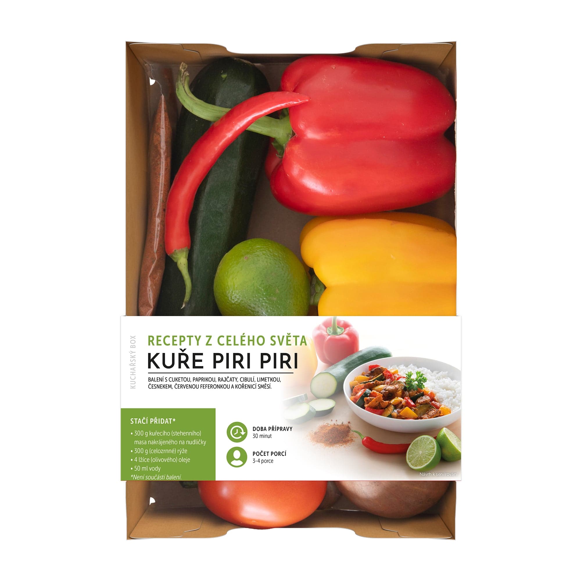 Kuchařský box – Kuře Piri Piri
