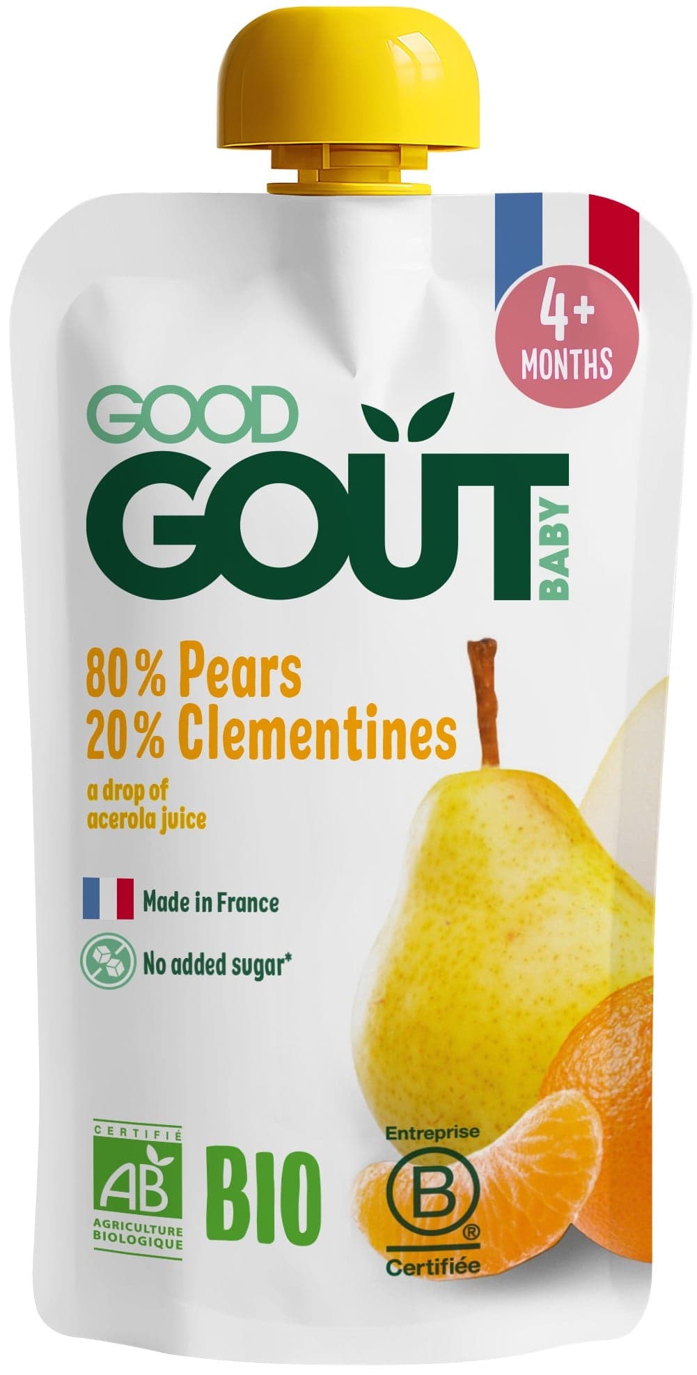 Good Gout BIO Kapsička hruška s klementinkou