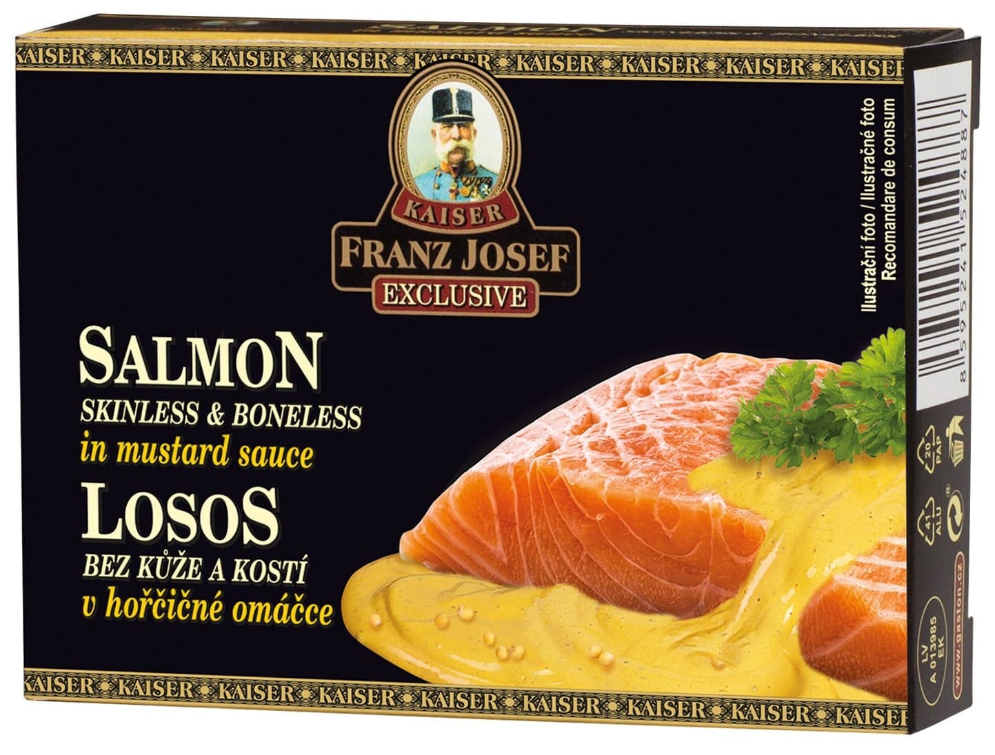 Franz Josef Kaiser Losos v hořčičné omáčce 55 g