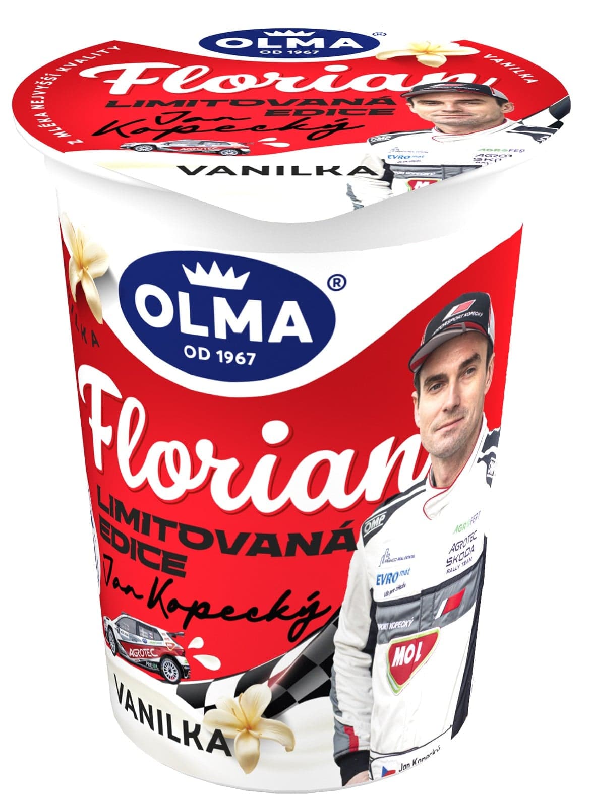 Olma Florian smetanový jogurt vanilka