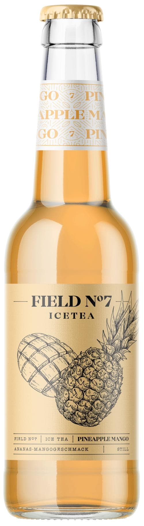 Field No.7 Ledový čaj mango ananas sklo 330 ml