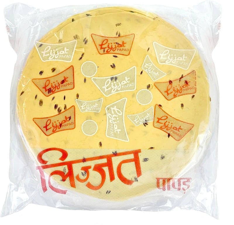 Lijjat Papadum s římským kmínem 200 g