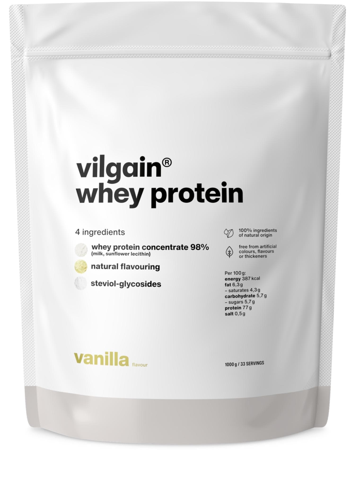 Vilgain Whey protein vanilka