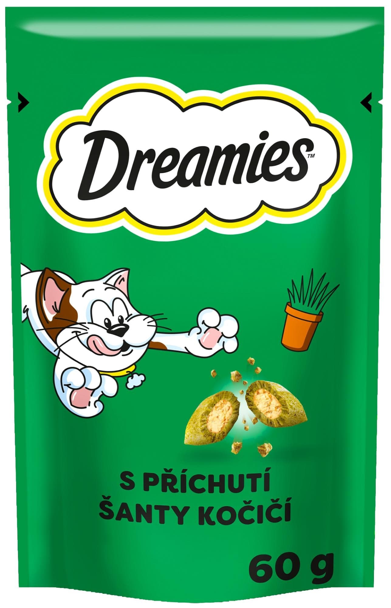 Dreamies Pamlsky s příchutí šanty kočičí pro kočky