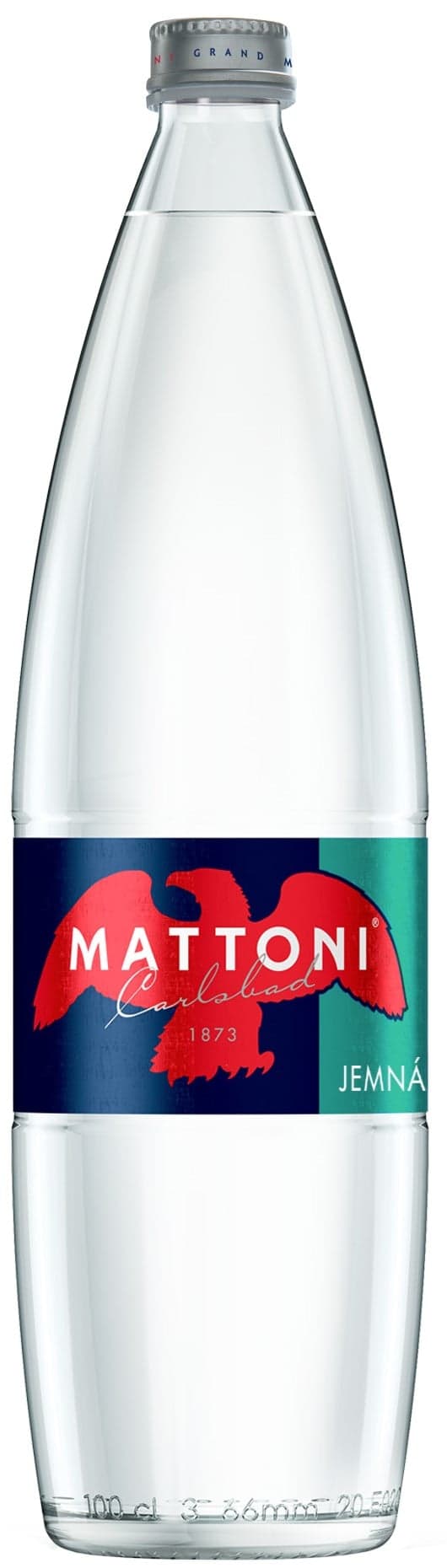 Mattoni Minerální voda jemně perlivá sklo