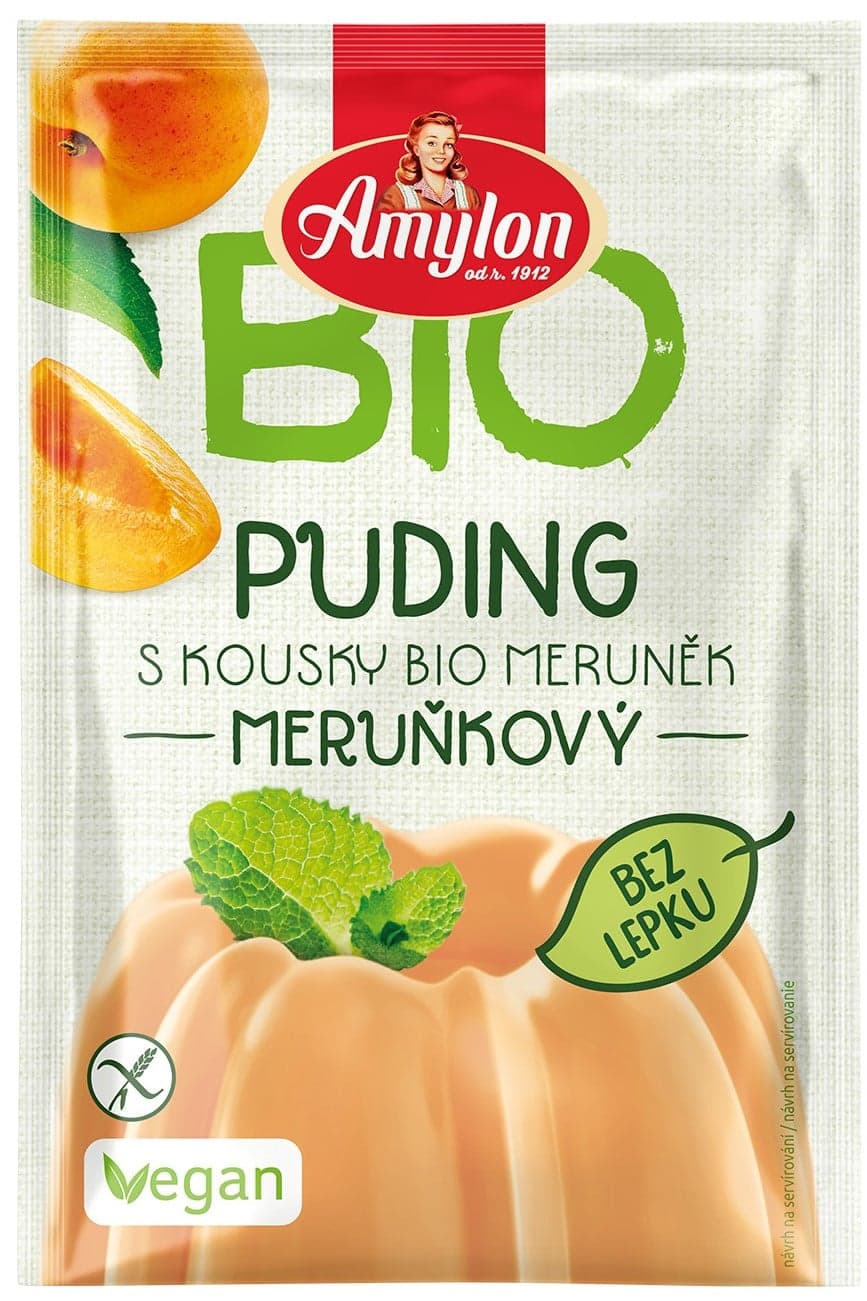 Amylon BIO Puding meruňkový 40 g