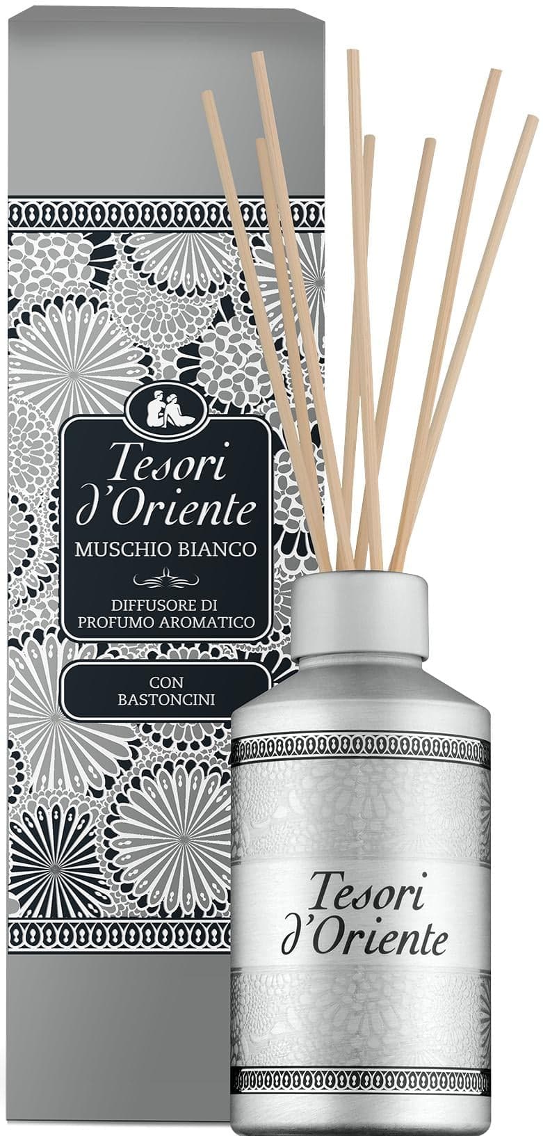 Tesori d'Oriente White Musk difuzér s tyčinkami