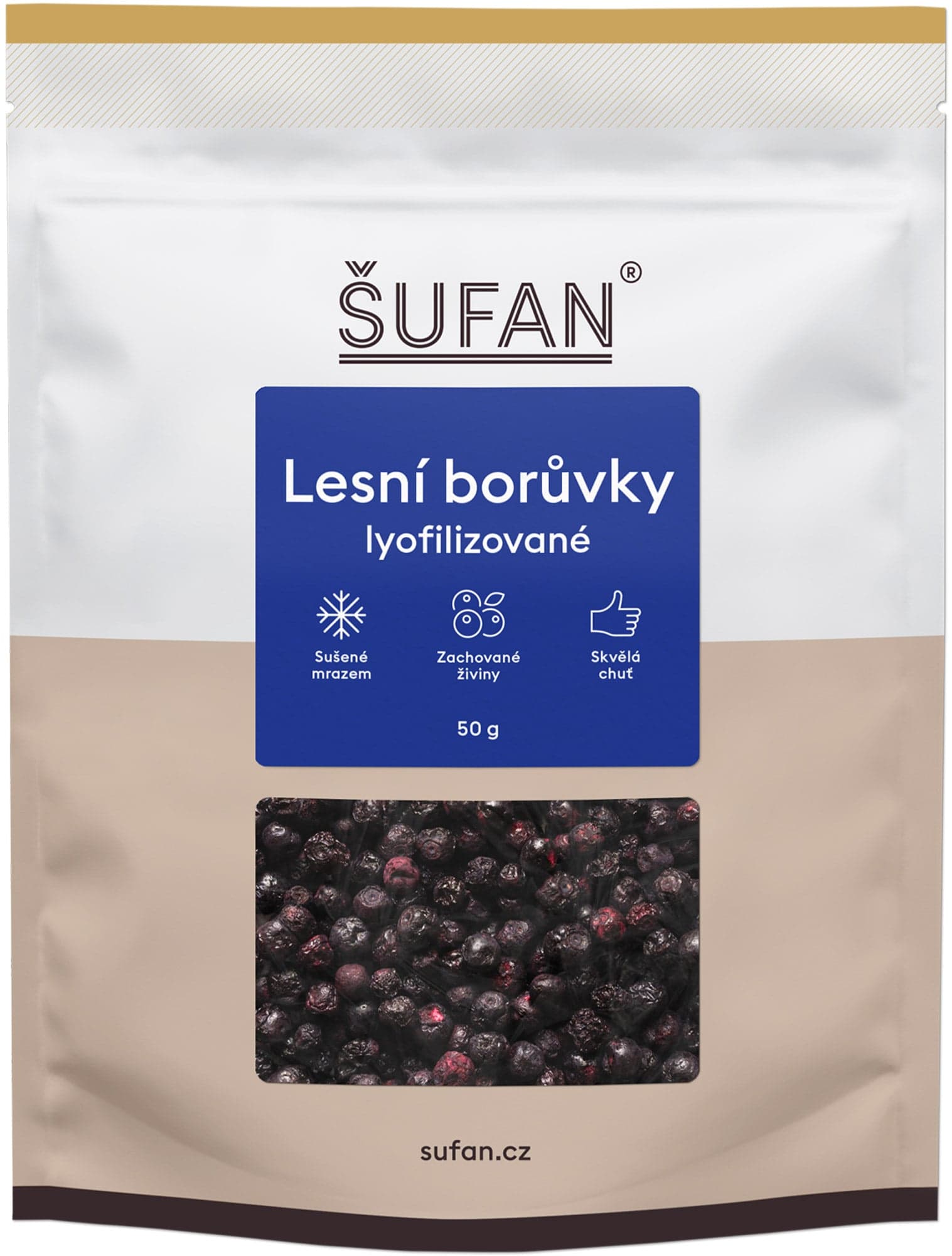 Šufan Borůvky lesní lyofilizované