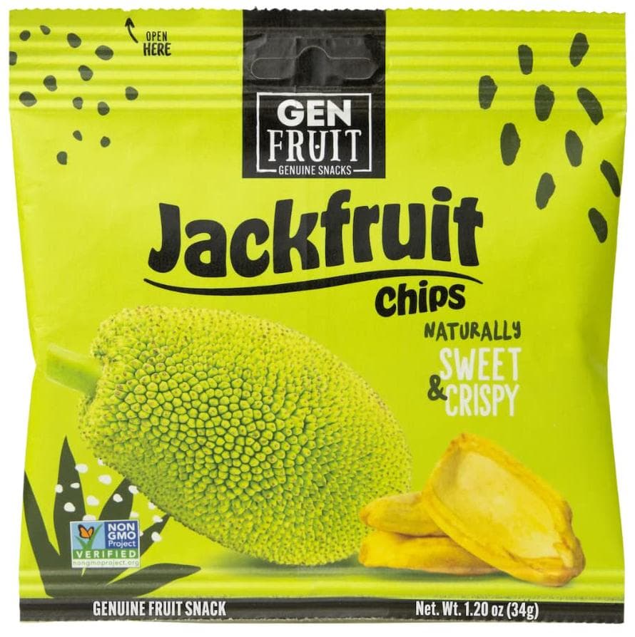 Gen Fruit Jackfruitové chipsy natural 34 g