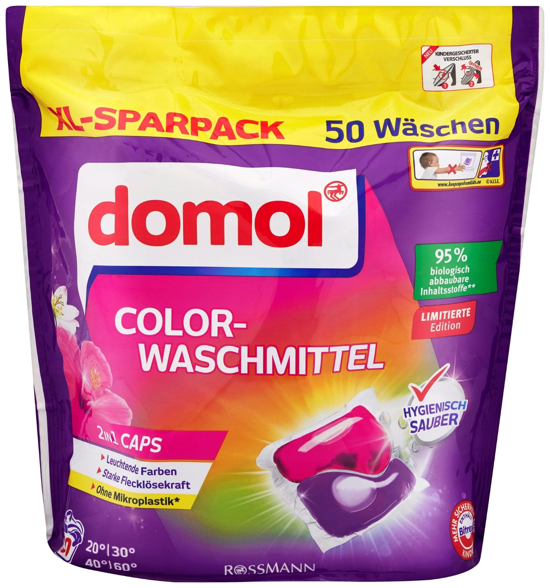 Domol Color 2v1 prací kapsle