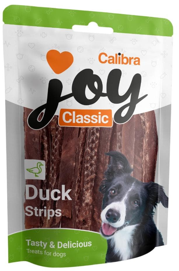 Calibra Joy Dog Classic Duck Strips pro psy 80 g