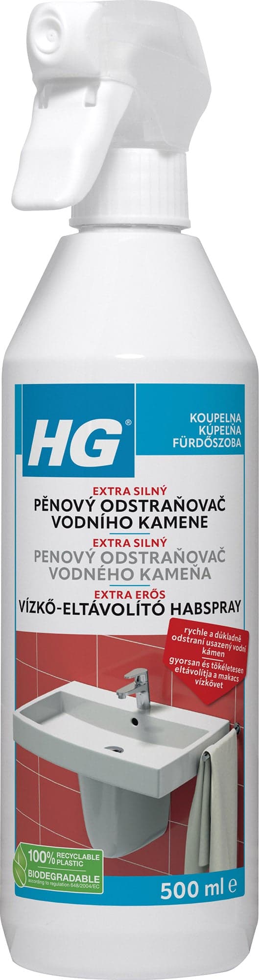HG Odstraňovač vodního kamene extra silný