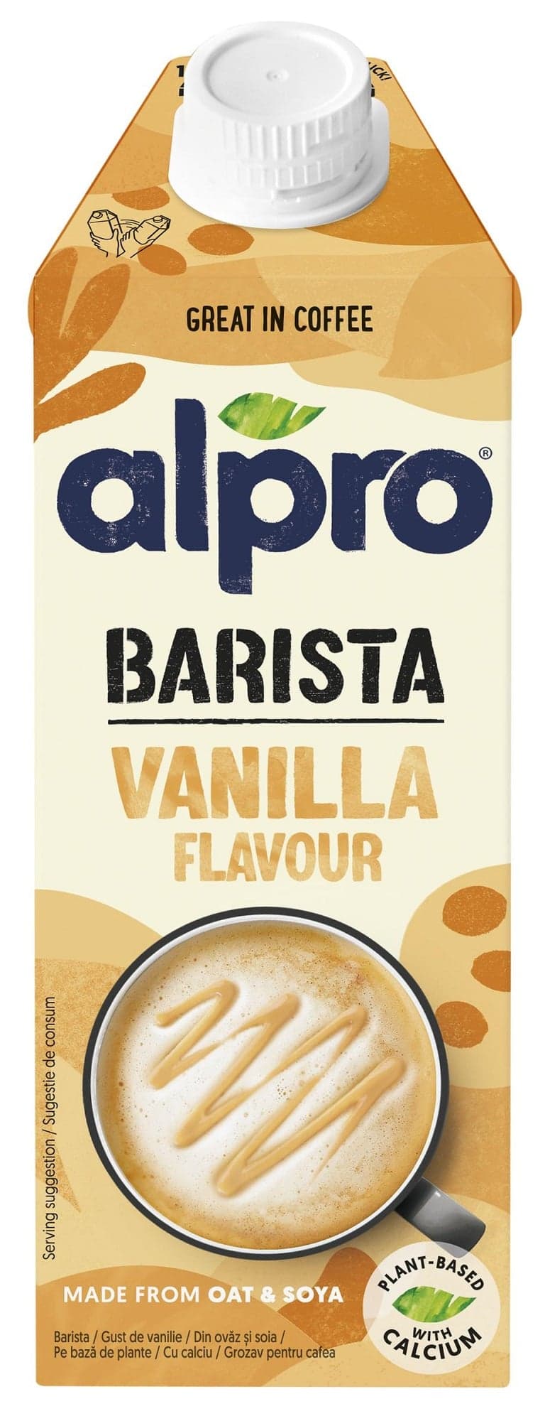 Alpro Barista ovesno-sójový nápoj s vanilkovou příchutí
