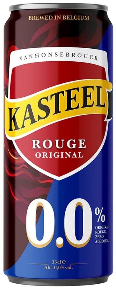 Kasteel Rouge Nealkoholické pivo plech