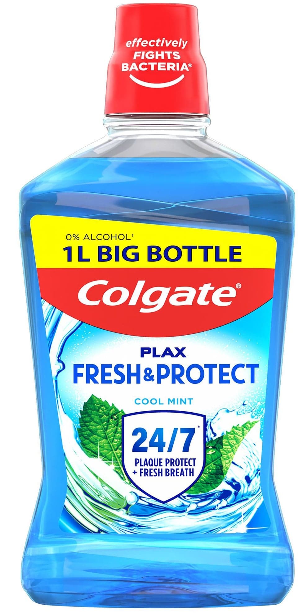 Colgate Plax Cool Mint ústní voda bez alkoholu