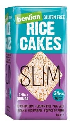 Benlian Rýžový chléb slim s chia semínky a quinoou