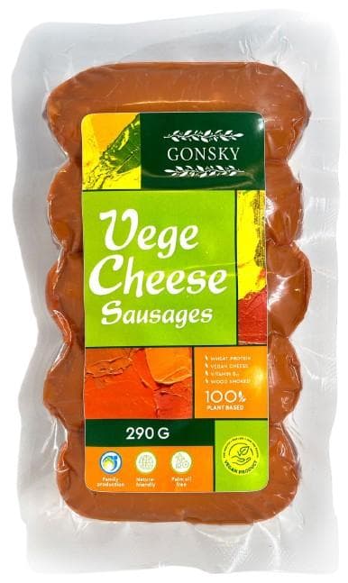 Gonsky VegeCheese sausages