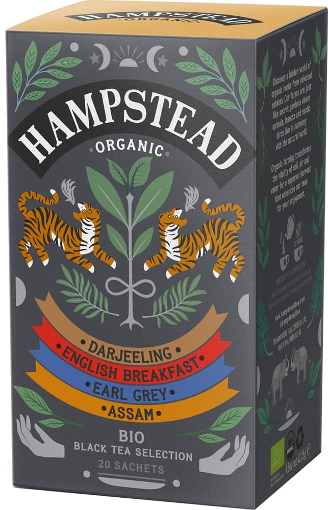Hampstead Tea BIO Selekce černých čajů 40 g