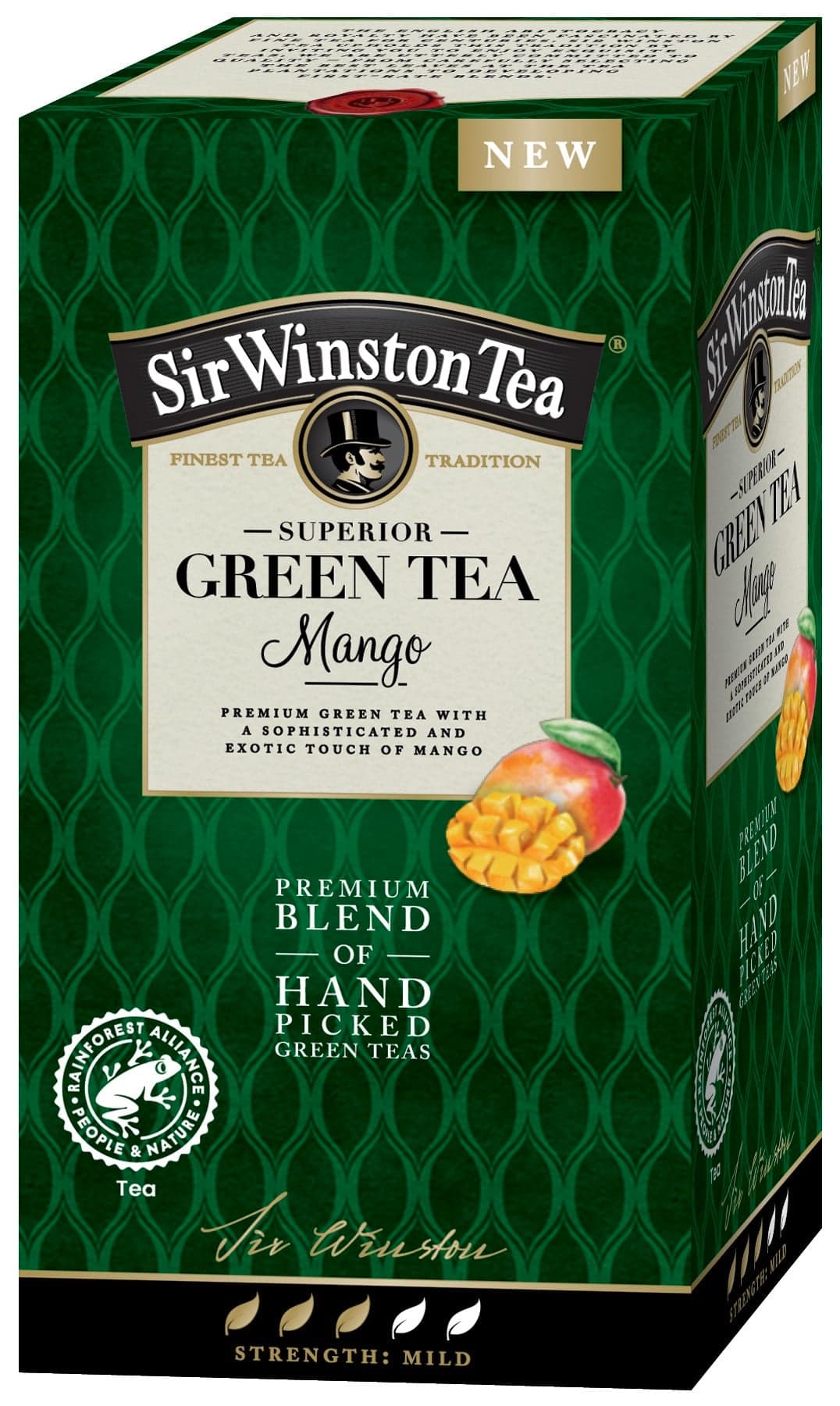 Sir Winston Tea Green Tea Mango čaj 35 g