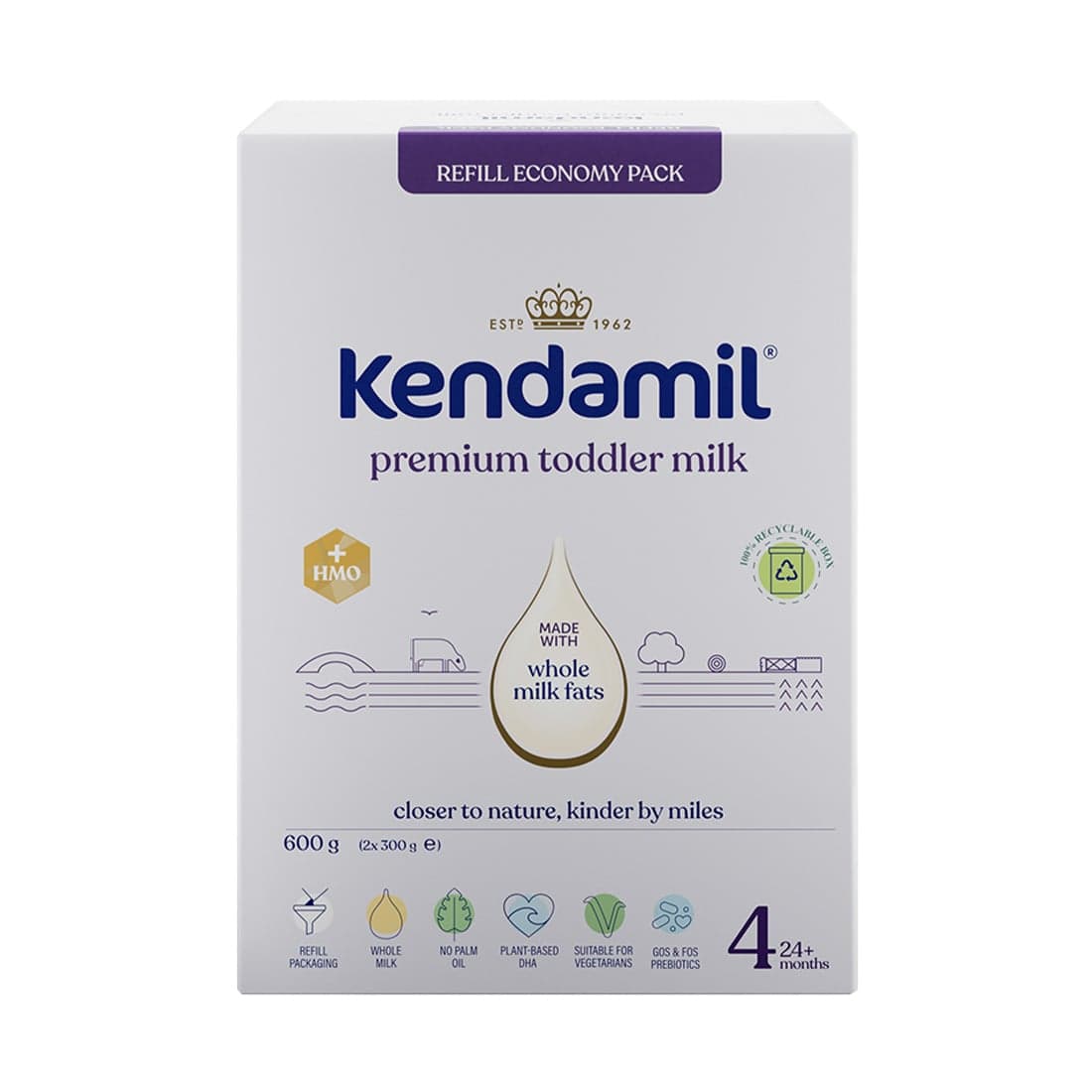 Kendamil Premium batolecí mléko 4​ 0,6 kg