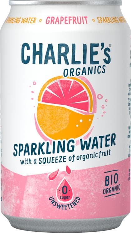Charlie's Organics BIO Grapefruit plech 330 ml