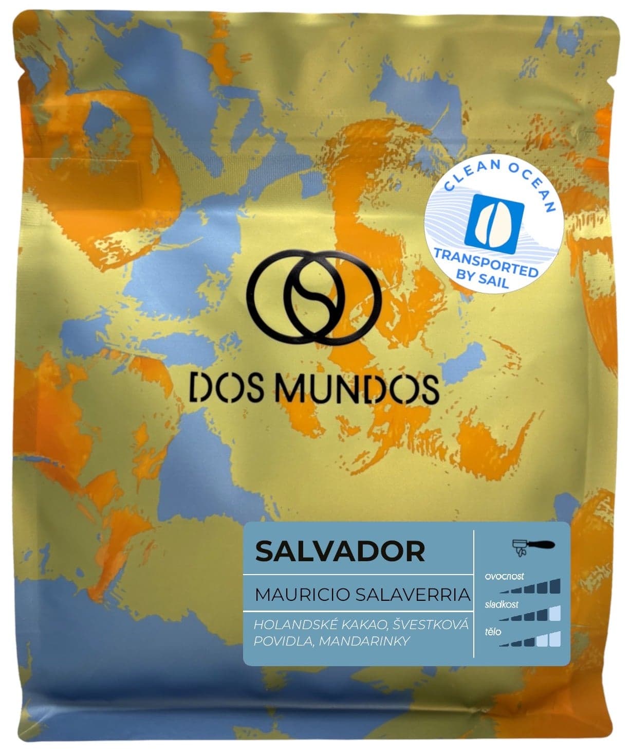 Dos Mundos El Salvador Mauricio Salaverria espresso zrnková káva