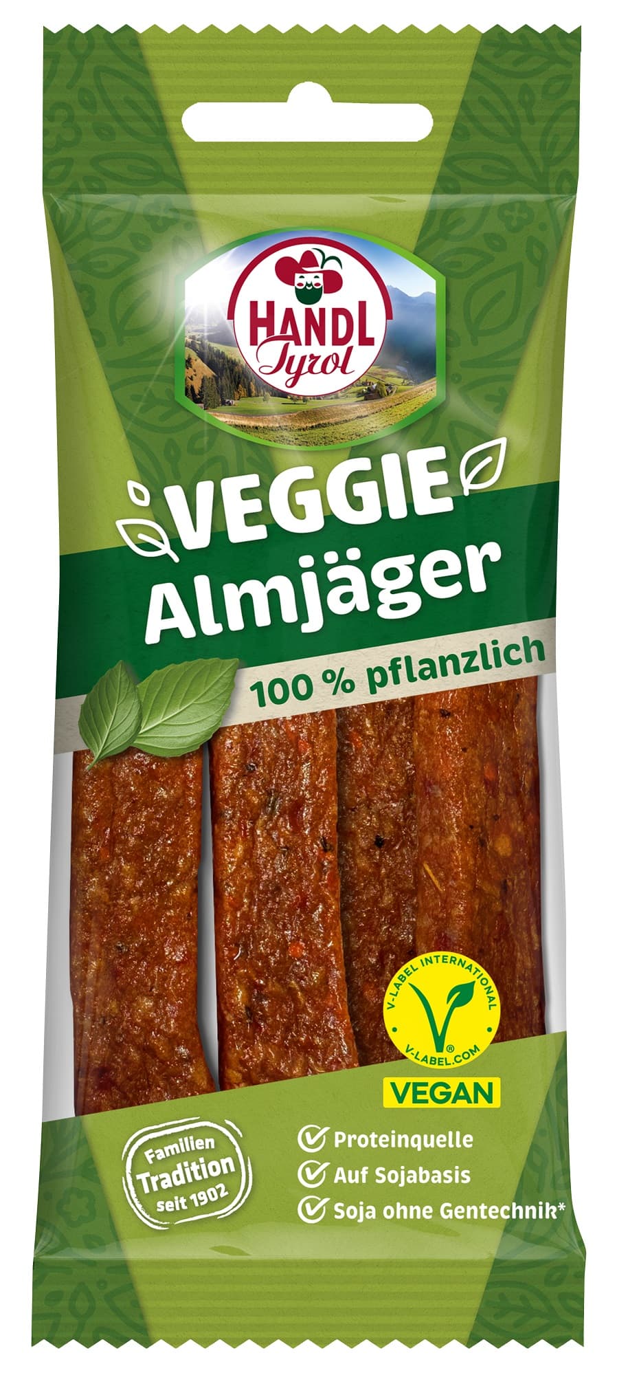 Handl Tyrol Veggie Almjäeger snack classic